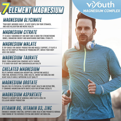 Magnesium 7 Complex | Helps Relax Muscles & Improve Sleep